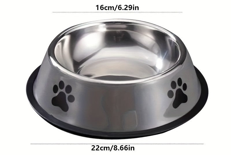 PawPerfect – Rutschfester Edelstahlnapf für Hunde & Katzen 🐾