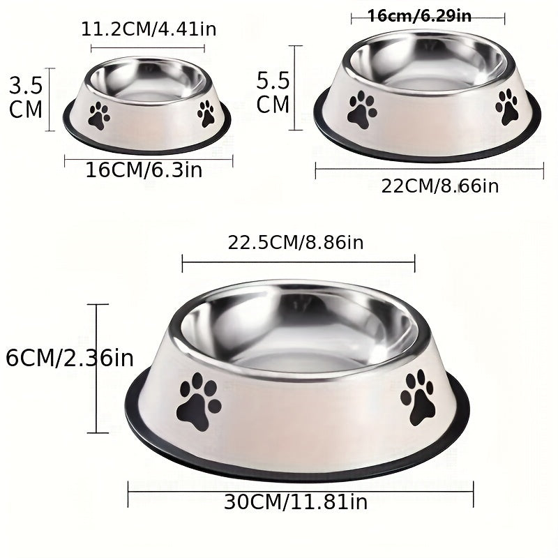 PawPerfect – Rutschfester Edelstahlnapf für Hunde & Katzen 🐾