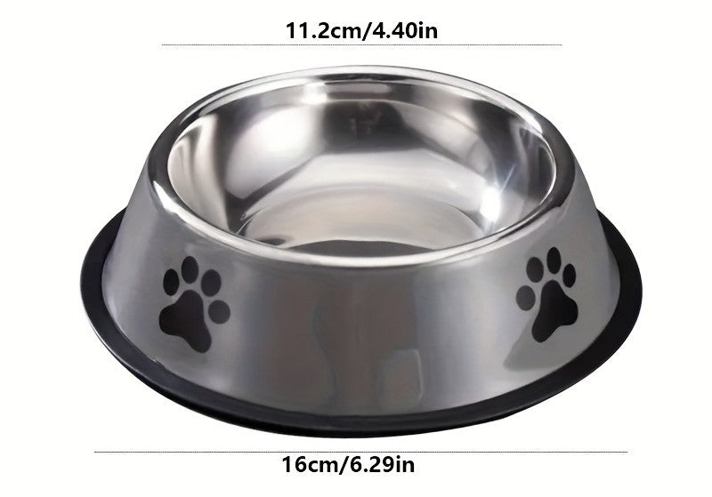 PawPerfect – Rutschfester Edelstahlnapf für Hunde & Katzen 🐾