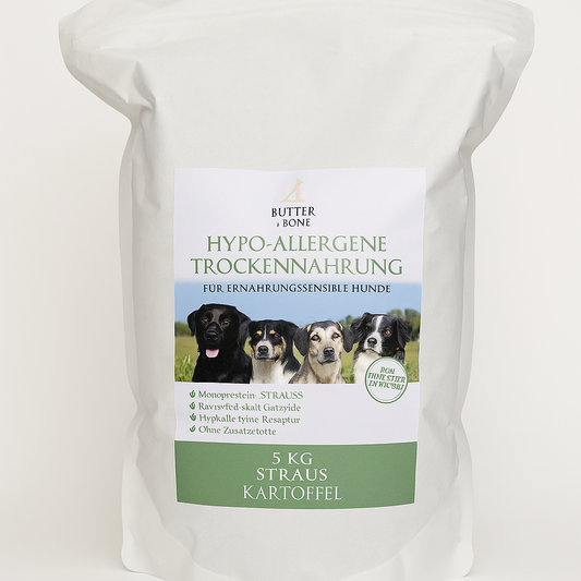HYPOALLERGENE TROCKENNAHRUNG – STRAUSS & KARTOFFEL