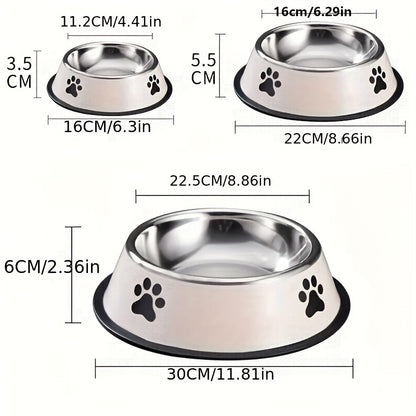 PawPerfect – Rutschfester Edelstahlnapf für Hunde & Katzen 🐾