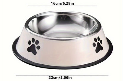 PawPerfect – Rutschfester Edelstahlnapf für Hunde & Katzen 🐾